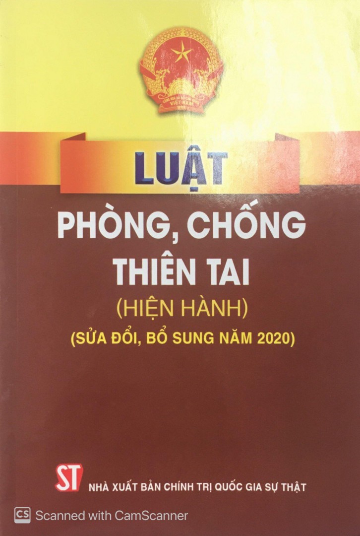 Luật Phòng chống thiên tai số 33/2013/QH13